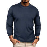 AIDASE  -  Men's Spring and Autumn New Waffle Henley Collar Long Sleeve Casual Sports T Shirt for Men Tracksuit Mans Cloths aidase-shop
