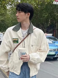 Aidase Retro Purple Spring Jackets Men Women Bomber Spring Autumn Loose Harajuku Varsity Coats Zip Up Street Unisex Hip Hop Outwear New aidase-shop