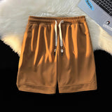 AIDASE  -  Cool Sportswear Running Shorts Men'S Solid Shorts Casual Elastic Waist Drawstring Summer Beach Shorts Bermuda Masculina Academia aidase-shop