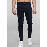 AIDASE  -  Men's Grey Slim Fit Chino Pants Ankle Length Stretch Casual Trousers for Business Daily Wear aidase-shop