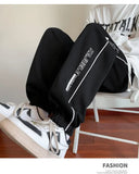 AIDASE  -  New Men's Spring Autumn Loose Fit Straight Leg Cuffed Sweatpants Casual Sports Joggers for Teenagers Versatile Long Pants aidase-shop
