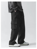 AIDASE  -  Autumn Fashion Brand Korean Edition American Wide Leg Workwear Pants Loose and Handsome Straight Leg Versatile Casual Pants aidase-shop