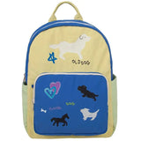 AIDASE  -  Niche Backpack for Women with Graffiti Design Energetic and Artistic Color Blocking Student Backpacks Commuting Backpack aidase-shop