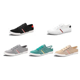 AIDASE  -  Quality Unisex Canvas Low Top Sneakers Soft Latex Insole Comfortable Women Men Casual Shoes Students Shallow Board Shoes aidase-shop