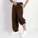AIDASE  -  Mens Workout Pants with Pockets Men's Solid Color Overalls Casual Pocket Sports Work Casual Pants aidase-shop