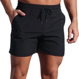 AIDASE  -  Men Casual Shorts Quick Drying Sports Gym Workout Sweatpants Pocket Pocket Breathable Shorts Pants Outfits Streatwear Pantalones aidase-shop
