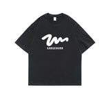 Pure Cotton Men's T-shirts American Fashion Summer Tops Clothing Hip Hop Short Sleeve Male Casual Large Size Tees aidase-shop