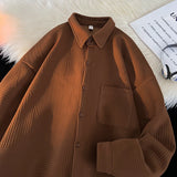Aidase Autumn Japanese Style Oversized Harajuku Shirt Men Casual Loose Blouse Plus Size 5XL-M All Match Fashion Streetwear Male Clothes