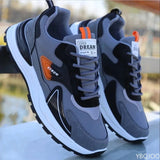 AIDASE  -  New men's spring summer casual shoes versatile mesh sports simple comfortable breathable anti slip wear-resistant running shoes aidase-shop