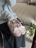 AIDASE  -  Women's New Breathable Mesh Sneakers Casual Thick Sole White Shoes Soft Bottom Versatile Niche aidase-shop