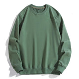 AIDASE  -  New Spring Autumn 100% Cotton Sweatshirt Men Pullover O Neck Tees Streetwear Couple Hoodies Sweatshirts Tops Mens Clothing aidase-shop
