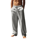 AIDASE  -  Europe and America Autumn Men's Hip Hop Breathable Cotton and Linen Loose Casual Sports Pants aidase-shop