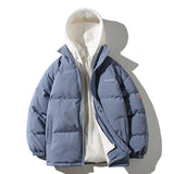 +5Aidase Winter Warm Jacket Men’s Streetwear Fashion Parka Men Hooded Thick Korean Fashion Loose Coat For Men Women Winter New aidase-shop