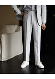 Aidase Italian Men Formal Pant Pantalones Hombre Dress Ankle Pants Men British High Waist Straight Pants Men Social Trousers Pant aidase-shop