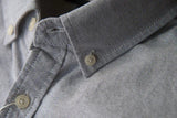 AIDASE  -  Sleeve Patch Washed Grain Woven Cotton Long Sleeve Shirt Men's Daily Tooling Retro Trend Youth Thin Coat aidase-shop