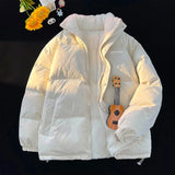Aidase 2024 New Women Thicken Parka Stand Collar Cotton Padded Jackets Fashion Female Thicken Winter Coats aidase-shop