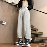 AIDASE  -  Spring Autumn Men's Slouchy Sweatpants with High Quality Fabric Comfort Skin Friendly Breathable New Style Casual Sweatpant