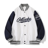 AIDASE  -  Autumn New Men's Baseball Jacket Fashion Baseball Uniform High Street Casual Coat Streetwear Anti-wind Jacket Coat Outwear Tops aidase-shop