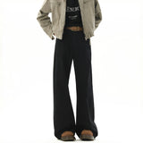 AIDASE  -  American Style Vintage Wide Leg Cargo Pants Men's Baggy Fashion High Street Overalls Coffee Streetwear Male Mopping Trousers aidase-shop