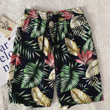 AIDASE  -  Summer New Youth Floral Print Beach Shorts Loose Men's Waist Drawstring Thin Floral Shorts aidase-shop