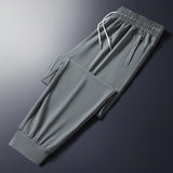 AIDASE  -  Summer Thin High-quality Ice Silk Women's Sports and Leisure Leggings Cool Breathable Loose Outdoor Protective Pants aidase-shop