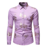 AIDASE  -  New Casual and Stylish Long-Sleeve Shirt Jacket Men's Long-Sleeve Shirt Trendy Printed Top aidase-shop