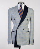 Aidase Fashion Wedding Suit Coat For Men Slim Fit Double Breasted Overcoat Business Office Jacket Custom Made Only Blazer aidase-shop