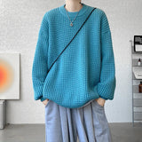 AIDASE  -  New Year Sweaters Korean Fashion O-neck Quality Texture Sweaters Men Autumn Street Wear Mens Knitted Sweater Men Pullovers aidase-shop
