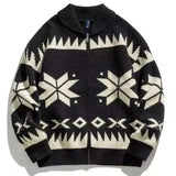 Aidase Brand Men Knitted Cardigan Autumn  Winter Fashion Cardigan Sweater Zipper Thick Long Sleeved Trendy Casual Knitwear Coat aidase-shop
