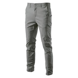 AIDASE  -  Autumn Winter High-Quality Men's Casual Cotton Trousers Breathable Youth Business Versatile Long Pants for Casual Wear aidase-shop