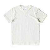 AIDASE  -  Heavy 300g Cotton T-shirt Men's Seamless Weaving Bamboo Cotton Short Sleeve Tee Tops Unisex Clean Fit Design Collar Undershirt aidase-shop