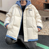 Aidase Winter Jacket Men Warm Fashion Thicken Jackets Men Streetwear Korean Loose Short Coat Mens Thick Hooded Jacket Male Clothes aidase-shop