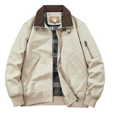 Aidase 2024 Spring Autumn New Bomber Jacket Men Fashion Slim Windbreaker Jacket Coat Men Clothing Tactics Military Casual Jacket Men aidase-shop