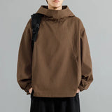 Men's Hooded Sweatshirt Solid Color Unisex Casual Pullover Fashion Loose Comfort Relaxed Top Regular Wrinkle Resistant Hoodie