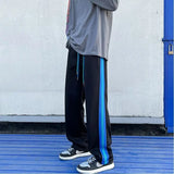 Aidase Straight Men's Sweatpants Flated Loose Jogger New Items In Baggy Trousers Goth Vintage Summer Casual Stylish Man Sweat Pants