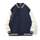 AIDASE  -  New Style Casual Stitching Color Jacket Simple Trend Fashion Classic All-purpose Fabric Comfortable Skinfriendly Wear Resistance aidase-shop