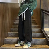 AIDASE  -  Winter New Pants Men's Autumn Casual Pants Loose Leg Tight Sports Pants Trendy Brand Male Temperament New aidase-shop