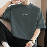 AIDASE  -  Fashion O-Neck Printed Letter England T-Shirts Men's Clothing 2025 Summer New Loose Short Sleeve All-match Tops Casual Tee Shirt aidase-shop