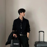 Aidase Autumn Men's Luxury Knit Slim Cardigan Sweater Long Sleeve Casual Streetwear Button-down Korean Leisure Popular Knitwear M-3XL