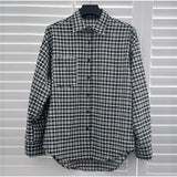 AIDASE  -  Spring Clothing Men's Casual Luxury Plaid Shirts Japanese Style Vintage Long Sleeve Cardigan Check Tops Fashion Leisure 2025 New aidase-shop