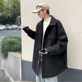 Aidase Men's Overcoat Jackets Windbreaker Trendy Solid Color Male Coats Cold Cheap Clothes Offer Fast Delvery Harajuku Luxury Designer aidase-shop