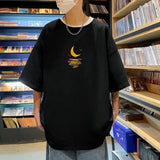 AIDASE  -  Fashion O-Neck All-match Printed T-Shirt Men's Clothing Spring New Oversized Casual Pullovers Short Sleeve Korean Tee Shirt aidase-shop