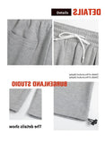 AIDASE  -  Baskeall Sports Sweatpants for Men Casual Dstring Trousers Spring Autumn New Arrival High Elastic Cotton Youth Sleeve aidase-shop