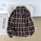 AIDASE  -  Loose Long Sve Casual irt for Men Spring Autumn Polyester Fiber Button Detail Other Sle Other Season Spring aidase-shop