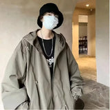 AIDASE  -  American Functional Style Jacket Casual Men's Three-Piece Set Stylish Handsome Spring Autumn Wear Comfortable Loose Fit aidase-shop