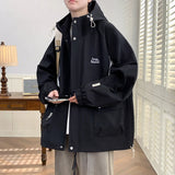 AIDASE  -  Couple Coats Classic Hooded Waterproof Design Version of Loose Slimming Fashion Trend All-in-one Fabric Breathable Comfortable aidase-shop