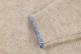 AIDASE  -  Men's Sweater Crew Neck Button Decoration Business Casual Soft Breathable Wrinkle resistant Loose Minimalist Versatile Pullover aidase-shop