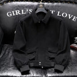 65.49Aidase winter outfits men 2025 Clothing Corduroy Thickened Men's Overcoat Blue Autumn Casual Slim Fashion Plaid  Pockets Decorate Jacket Coats aidase-shop