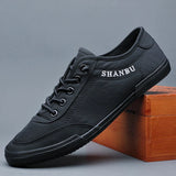 AIDASE  -  Men Canvas Shoes Casual Lace Up Sneakers Fashion Breathable Vulcanize Shoes Rubber Flats Large Size 46 Casual Man Shoes SS21023 aidase-shop