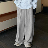 AIDASE  -  Men Pants Solid Color Drawstring Joggers Casual Long Pants Men 2025 Streetwear Loose Workout Fashion Male Trousers S-5XL aidase-shop